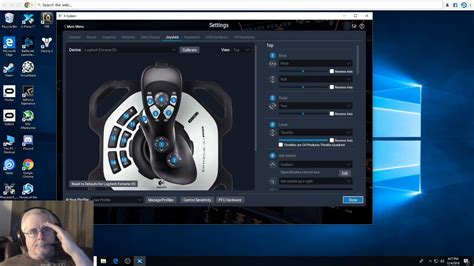 logitech extreme 3d pro windows 10.